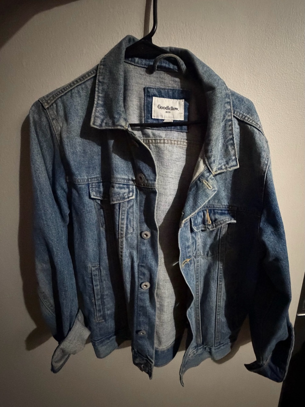 Goodfellow & Co Light Blue Denim Shirt Jacket